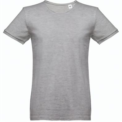 THC SAN MARINO. Kurzärmeliges Herren-T-Shirt aus gekämmter Baumwolle