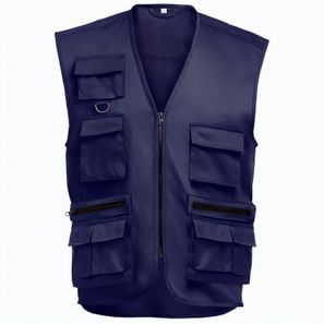 THC PIXEL. Weste (200 g/m²) aus Polyester und Baumwolle