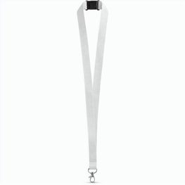 LEEDS. Lanyard aus Polyester mit Sicherheitsverschluss