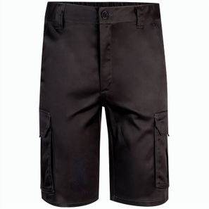 VL HEBE. Stretch-Bermudashorts mit mehreren Taschen (240 g/m²), aus Baumwolle (46 %), EME (38 %) und Polyester (16 %)