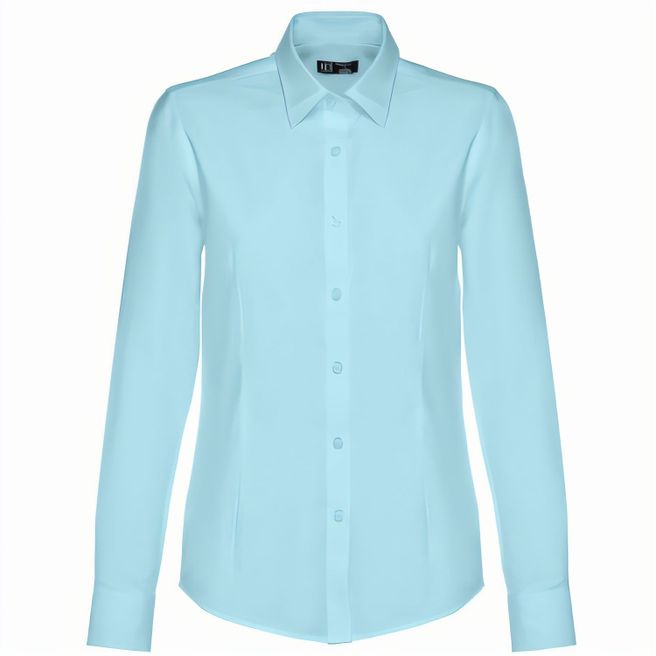 THC TOKYO WOMEN II. Langärmeliges Oxford-Hemd für Frauen