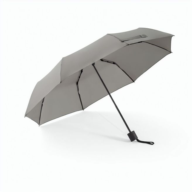 AIDEN. Regenschirm 21", aus recyceltem Polyester (100% rPET) Pongee 190T, in 3 Teile faltbar