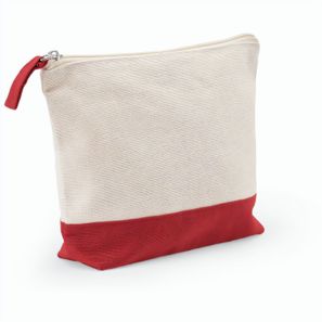 DAPHNE. Kosmetiktasche aus 100 % Baumwolle (320 g/m²), zweifarbig