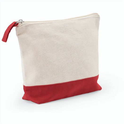 DAPHNE. Kosmetiktasche aus 100 % Baumwolle (320 g/m²), zweifarbig (Bild 1)