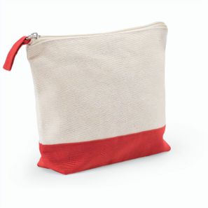 DAPHNE. Kosmetiktasche aus 100 % Baumwolle (340 g/m²), zweifarbig