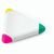 TRIAN. Textmarker aus PP, mit 3 Farben (Bild 1)