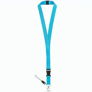 MURRAY. Lanyard aus Polyester (20 mm) mit einem Schlüsselband
