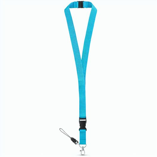 Produktabbildung MURRAY. Lanyard aus Polyester (20 mm) mit einem Schlüsselband MURRAY. Lanyard aus Polyester (20 mm) mit einem Schlüsselband (Bild 1)