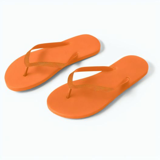 MAUPITI L / XL. Bequeme Flip-Flops mit PE-Sohle und PVC-Riemen (Bild 1)