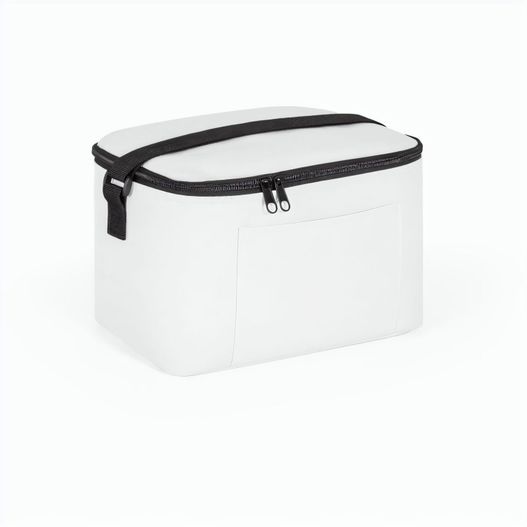 CANCUN. Kühltasche aus recyceltem 600D-Polyester mit verstellbarem Gurtband 7 L (Bild 1)