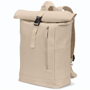 SAINT. Roll-Top-Rucksack aus recyceltem Baumwolle und recyceltem Polyester (380 g/m²)