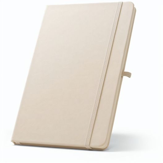 ANNE. A5 Notizbuch aus recyceltem Polyester (100% rPET) mit linierten Seiten (Bild 1)