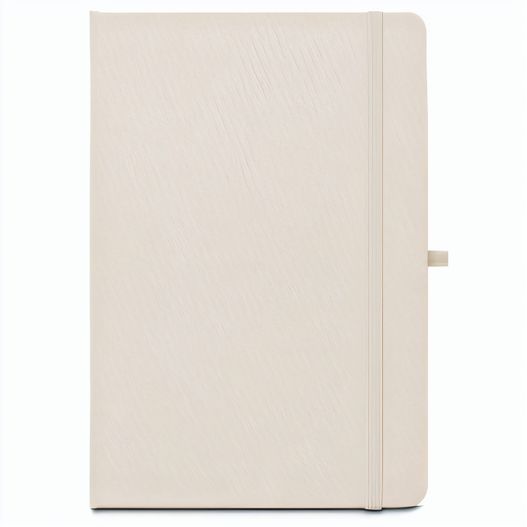 ANNE. A5 Notizbuch aus recyceltem Polyester (100% rPET) mit linierten Seiten (Bild 1)