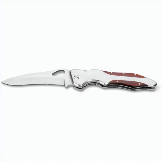 Produktabbildung LAWRENCE. Taschenmesser aus Edelstahl und Holz LAWRENCE. Taschenmesser aus Edelstahl und Holz (Bild 1)