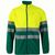 VL EROS. Zweifarbige Fleecejacke (280g/m²), aus Polyester (100%)