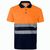 VL CUPID. Zweifarbiges Poloshirt im Bird-Eye-Design (160g/m²) mit kurzen Ärmeln, aus Polyester (100%) (Bild 2)