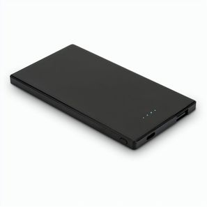 DENNING. Powerbank Slim mit 5'000 mAh aus Edelstahl