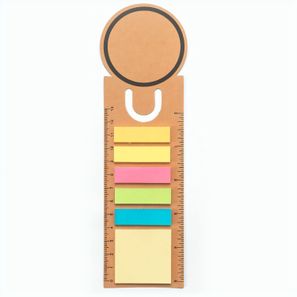 SAWYER. Büroset 3-in-1- aus 100 % Recyclingpapier mit runder Oberseite und schwarzem Aufdruck rundum