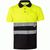 VL CUPID. Zweifarbiges Poloshirt im Bird-Eye-Design (160g/m²) mit kurzen Ärmeln, aus Polyester (100%)