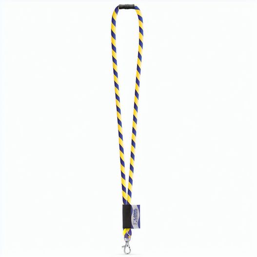 WISBECH. SET Lanyard Tube Long (Ø 7 mm) mit 9 mm Schnappkarabiner und Ø 7 mm Sicherheitsverschluss (Bild 1)
