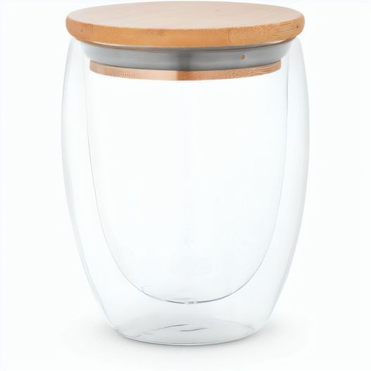 Produktabbildung ECUADOR L. Reisebecher aus Borosilikatglas 350 ml ECUADOR L. Reisebecher aus Borosilikatglas 350 ml (Bild 1)