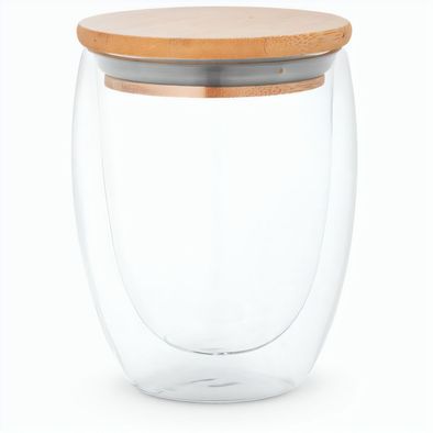 Produktabbildung ECUADOR L. Reisebecher aus Borosilikatglas 350 ml ECUADOR L. Reisebecher aus Borosilikatglas 350 ml