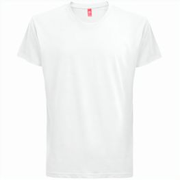 THC FAIR WH. T-Shirt aus 100% Baumwolle. Weiße Farbe