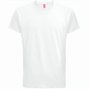 THC FAIR WH. T-Shirt aus 100% Baumwolle. Weiße Farbe