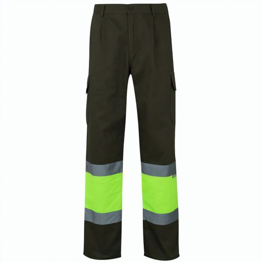 VL POSEIDON LARGE. Zweifarbige Twill-Hose mit mehreren Taschen (210 g/m²), aus Baumwolle (20%) und Polyester (80%) (Bild 1)