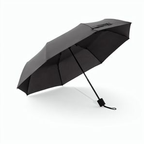 AIDEN. Regenschirm 21", aus recyceltem Polyester (100% rPET) Pongee 190T, in 3 Teile faltbar