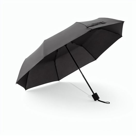 AIDEN. Regenschirm 21", aus recyceltem Polyester (100% rPET) Pongee 190T, in 3 Teile faltbar (Bild 1)