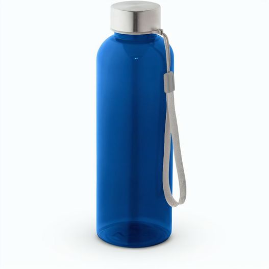 ENDERS M. Trinkflasche (600ml) aus recyceltem PET (100% rPET) mit glänzender transluzenter Oberfläche (Bild 1)