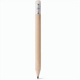 Produktabbildung BARTER. Mini-Bleistift mit Radiergummi und Härtegrad HB BARTER. Mini-Bleistift mit Radiergummi und Härtegrad HB