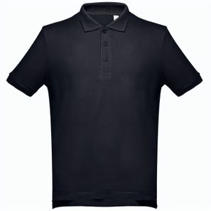 THC ADAM. Kurzarm-Poloshirt aus Baumwolle für Herren