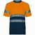 VL BASTET. Zweifarbiges T-Shirt aus Piqué (150 g/m²), aus Baumwolle (55 %) und Polyester (45 %) (Bild 2)