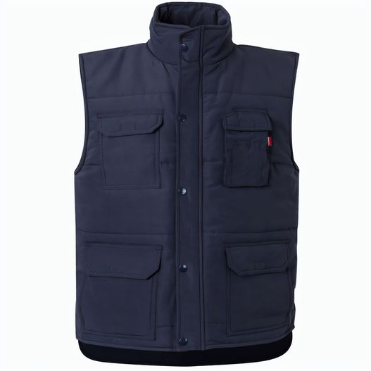 VL MEFITIS. Steppweste mit mehreren Taschen (220g/m²), aus Polyester (100%) (Bild 1)