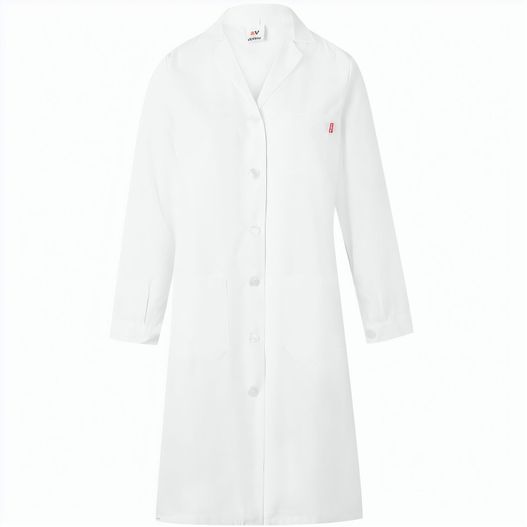 VL RAMA. Langärmeliger Kittel (175 g/m²), aus Baumwollköper (35 %) und Polyester (65 %) (Bild 1)