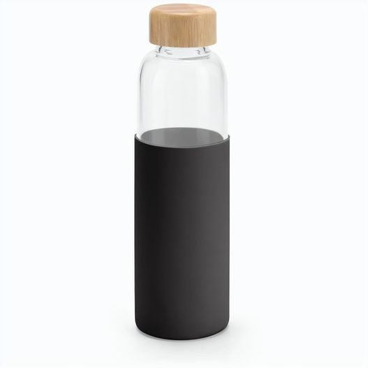 Produktabbildung DAKAR. Flasche aus Bambus und Borosilikatglas 600 ml DAKAR. Flasche aus Bambus und Borosilikatglas 600 ml (Bild 1)