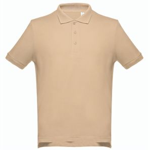 THC ADAM. Kurzarm-Poloshirt aus Baumwolle für Herren
