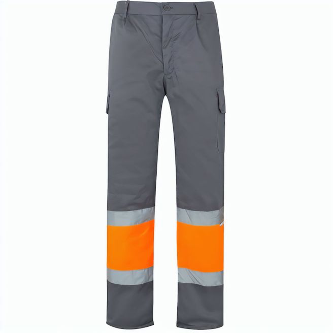 Produktabbildung VL POSEIDON. Zweifarbige Twill-Hose mit mehreren Taschen (210 g/m²), aus Baumwolle (20%) und Polyester (80%) VL POSEIDON. Zweifarbige Twill-Hose mit mehreren Taschen (210 g/m²), aus Baumwolle (20%) und Polyester (80%)