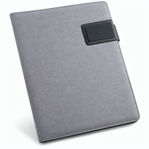 PYNCHON. A5-Schreibmappe aus Leinenimitat und PU mit linierte Seiten Schreibblock