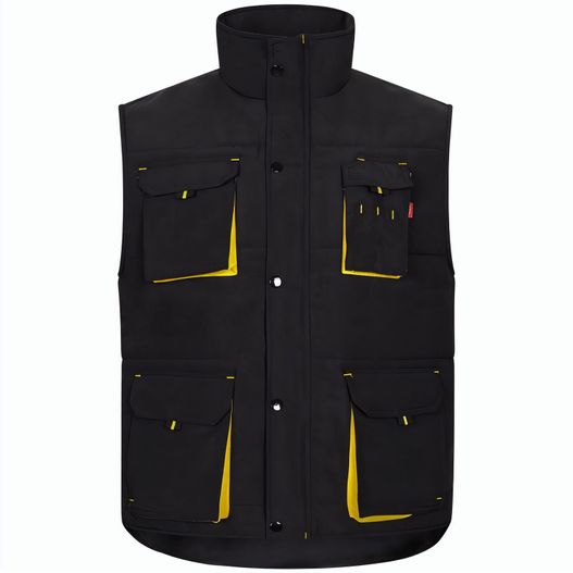 Produktabbildung VL NERGAL. Steppweste, zweifarbig, mit mehreren Taschen (120g/m²), aus Polyester (100%) VL NERGAL. Steppweste, zweifarbig, mit mehreren Taschen (120g/m²), aus Polyester (100%) (Bild 1)