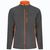 VL GERAS. Zweifarbige Fleecejacke (220g/m²) aus Polyester (100%)