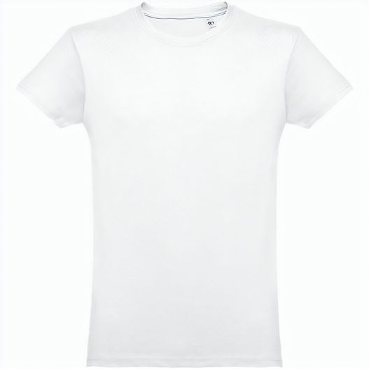 THC LUANDA WH. Herren-T-Shirt aus Baumwolle. Weiße Farbe (Bild 1)