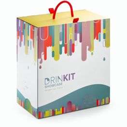 Produktabbildung DRINKIT SHOWCASE. Muster-Set bedruckte Drinkware DRINKIT SHOWCASE. Muster-Set bedruckte Drinkware
