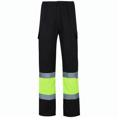 VL POSEIDON. Zweifarbige Twill-Hose mit mehreren Taschen (210 g/m²), aus Baumwolle (20%) und Polyester (80%)