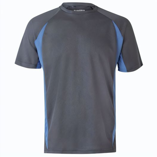 Produktabbildung VL SLAYER. Zweifarbiges technisches T-Shirt mit Bird-Eye-Design (160 g/m²), aus Polyester (100%) VL SLAYER. Zweifarbiges technisches T-Shirt mit Bird-Eye-Design (160 g/m²), aus Polyester (100%) (Bild 1)