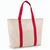 VILLE. Tragetasche aus 100% Canvas-Baumwolle mit einer Innentasche (280 g/m²) (Bild 1)