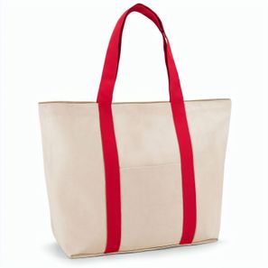 VILLE. Tragetasche aus 100% Canvas-Baumwolle mit einer Innentasche (280 g/m²)