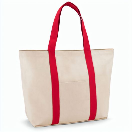 VILLE. Tragetasche aus 100% Canvas-Baumwolle mit einer Innentasche (280 g/m²) (Bild 1)